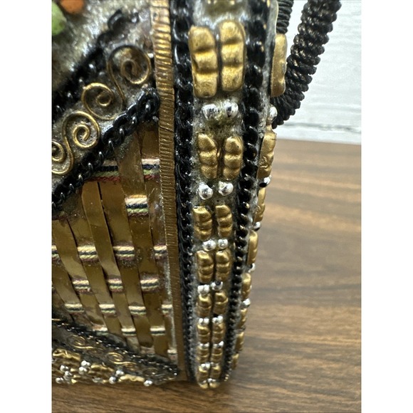 MARY FRANCIS Beautiful Vintage Beaded Evening Bag-Minty Condition! - Picture 12 of 12